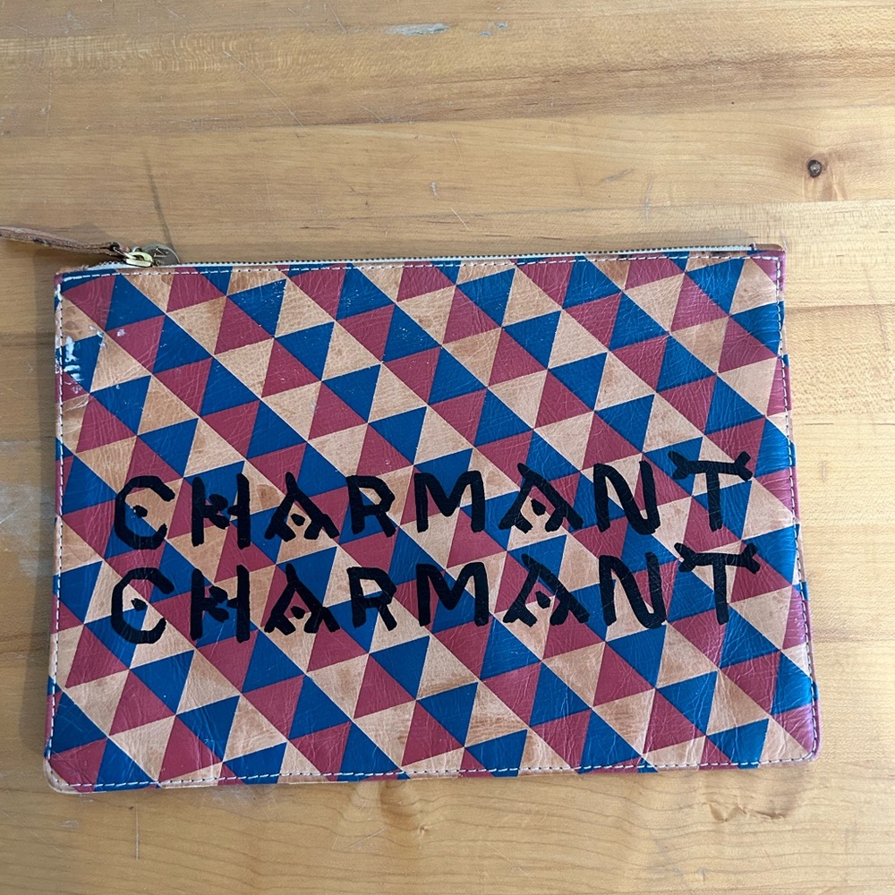 Clare V flat clutch
